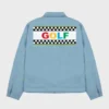 +44 x Golf Wang Rally Work Blue Jacket