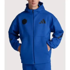 Manchester United Z.N.E. Blue Track Hoodie