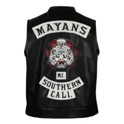 Mayans MC Ezekiel Reyes Leather Vest
