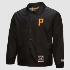 Men’s Pittsburgh Pirates Mitchell & Ness x 412 Coaches Jacket