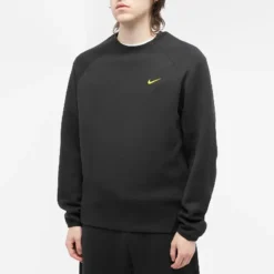 NOCTA Tech Fleece Crew Black Sweatshirt
