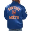 New York Mets Option Route Starter Full-Snap Jacket