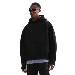 Nike Tech Fleece Black Pullover Hoodie