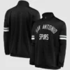 San Antonio Spurs G-III Sports by Carl Banks Veteran Track Jacket
