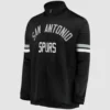 San Antonio Spurs G-III Sports Full-Zip Track Jacket – Black