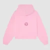 Scuffers Pop Oversized Light Pink Hoodie For Womens