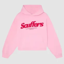 Scuffers Pop Light Pink Womens Hoodie