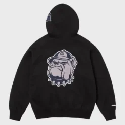 Supreme x Mitchell & Ness NCAA Black Fleece Hoodie