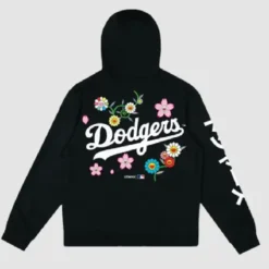 Takashi Murakami x Dodgers Black Hoodie