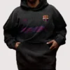 Travis Scott Barcelona Black Hoodie