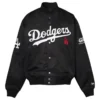 Los Angeles Dodgers x GR8 Tokyo Series Varsity Jacket Black And Blue