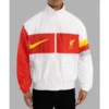 Virgil Van Dijk LFC Nike Mens White Heritage Jacket