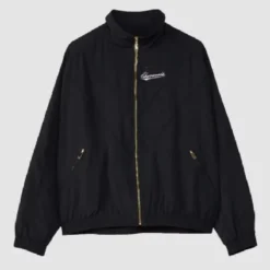 Willy Chavarria Black Track Jacket
