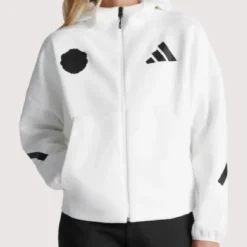 Womens Manchester United Z.N.E. Full Zip-Up Hoodie