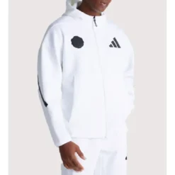 Manchester United Z.N.E. White Hoodie