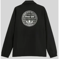 Adidas Originals x Oasis Tour Coach Jacket Black