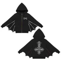 Ghost Batwing Hoodie