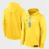 2025 Boston Red Sox Nike Green City Connect Authentic Collection Therma Pullover Hoodie