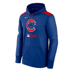 Nike Chicago Cubs Blue Hoodie