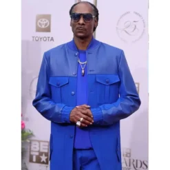 Snoop Dogg BET Awards 2025 Coat Blue