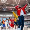 Summertime Ball 2025 Will Smith Red Varsity Jacket