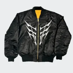 The Weeknd x Alpha Industries The End Bomber Black Jacket