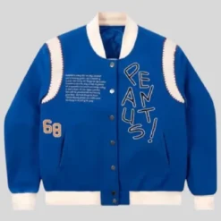 Tier Franklin Armstrong Varsity Blue Jacket