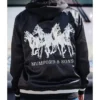 Vintage Mumford & Sons Black Horses Bomber Jacket