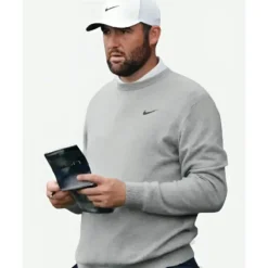 153rd Open Championship Scottie Scheffler Nike Golf Sweatshirt Grey