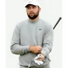 153rd Open Championship Scottie Scheffler Nike Golf Grey Sweater