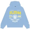 +44 Plus44 Varsity Pullover Blue Hoodie
