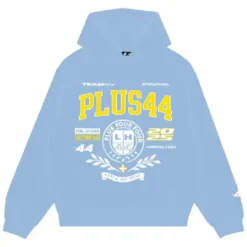 +44 Plus44 Varsity Pullover Blue Hoodie