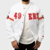 49ers Starter Jacket White