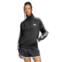 Adidas Classic Adicolor Firebird Black Track Jacket