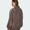 Adidas Leopard Firebird Oversized Track Jacket