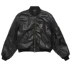 Balenciaga x Automobili Lamborghini Oversized Black Bomber Jacket