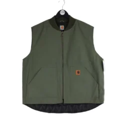 CARHARTT Gilet Reworked Green Jacket
