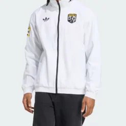 Adidas Columbus Crew 2025 Originals Archive Anthem Jacket White