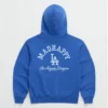 Dodgers Fleece Blue Hoodie