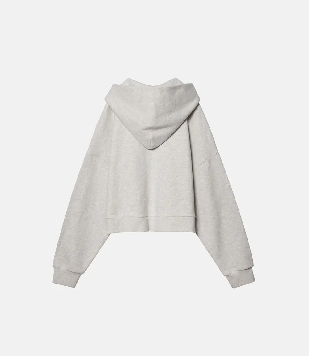 Elwood Strawberry Print Fleece Hoodie Elwood Strawberry Print Hoodie Grey