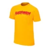 Hulk Hogan Hulkamania Yellow T-Shirt