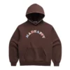 Madhappy Plaid Cooper Brown Fleece Hoodie