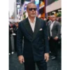 F1 Premiere Brad Pitt Blue Blazer For Mens