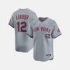 New York Mets Francisco Lindor Gray Road Jersey for sale