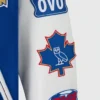 OVO x Chelsea FC Varsity Jacket royal blue