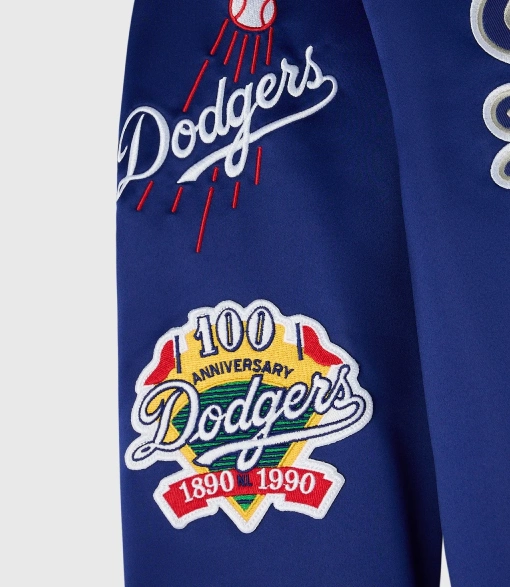 OVO New Era x MLB Dodgers Varsity Jacket OVO x New Era x MLB Dodgers Varsity Jacket