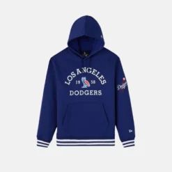 OVO x New Era x MLB Los Angeles Dodgers Hoodie Blue