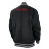 Ohio State Buckeyes Nike Full Zip Black Bomber Jacket