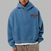 PacSun High Rollers Club Blue Cropped Hoodie