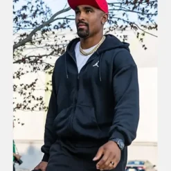 Jalen Hurts Philadelphia Eagles Jordan Black Hoodie